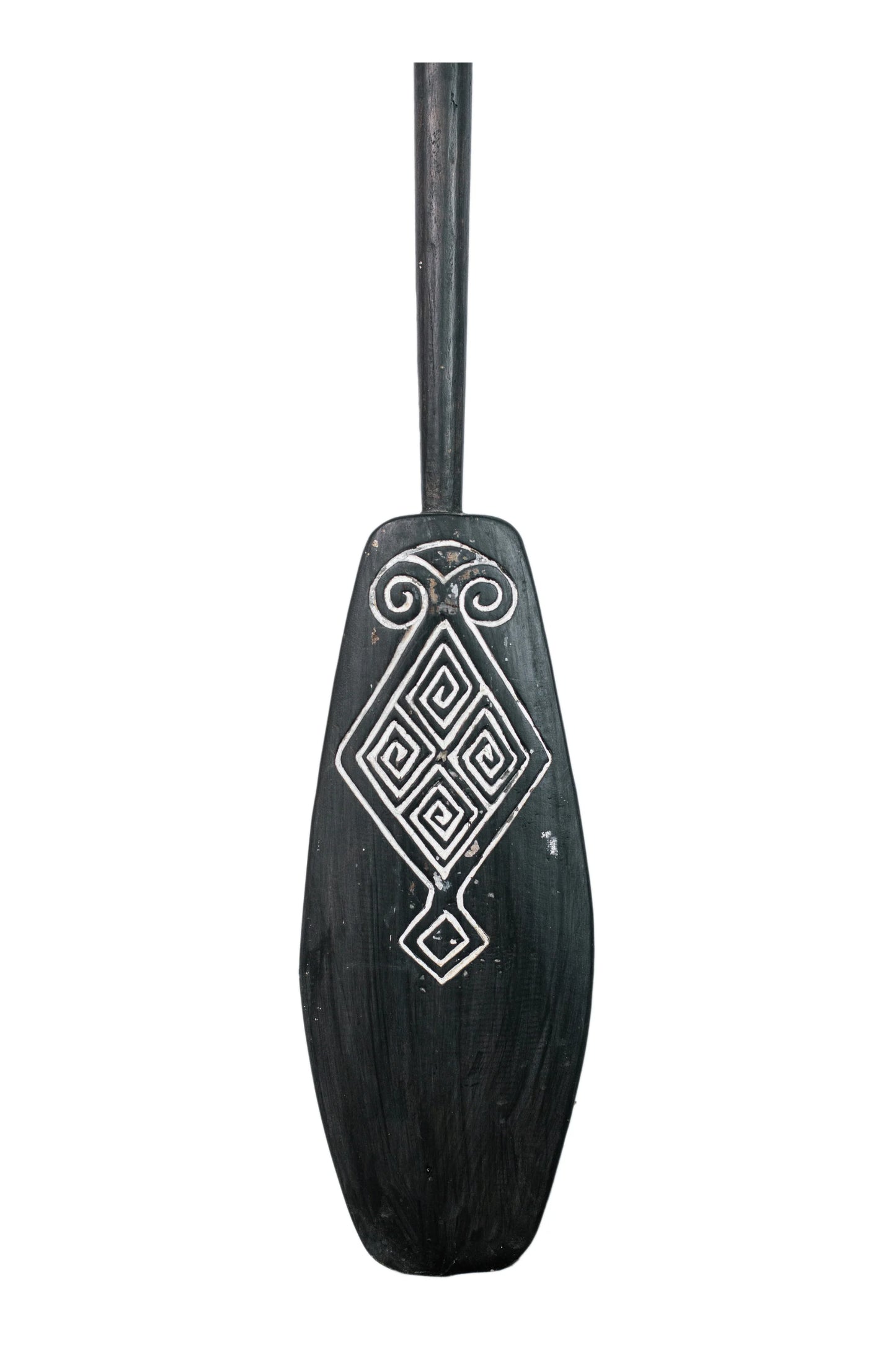 Timor Tribal Handcarved Wooden Oar - Style 11