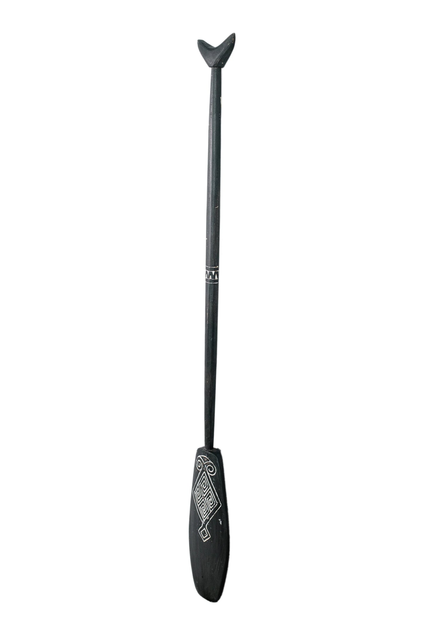 Timor Tribal Handcarved Wooden Oar - Style 11
