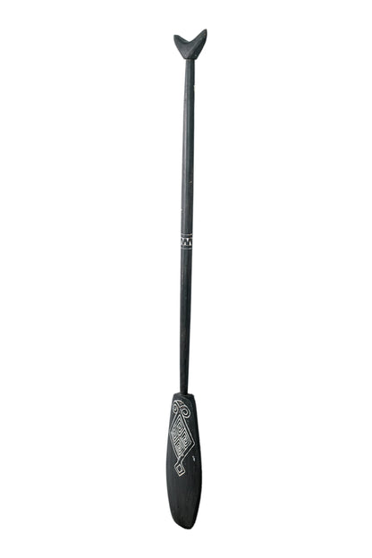 Timor Tribal Handcarved Wooden Oar - Style 11