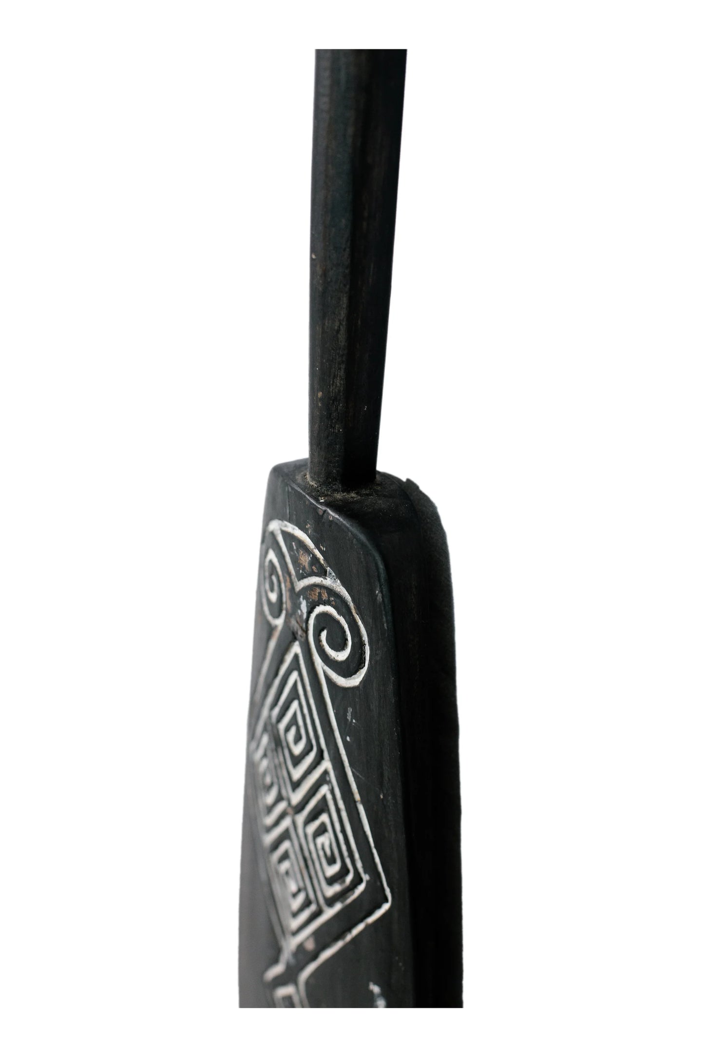 Timor Tribal Handcarved Wooden Oar - Style 11