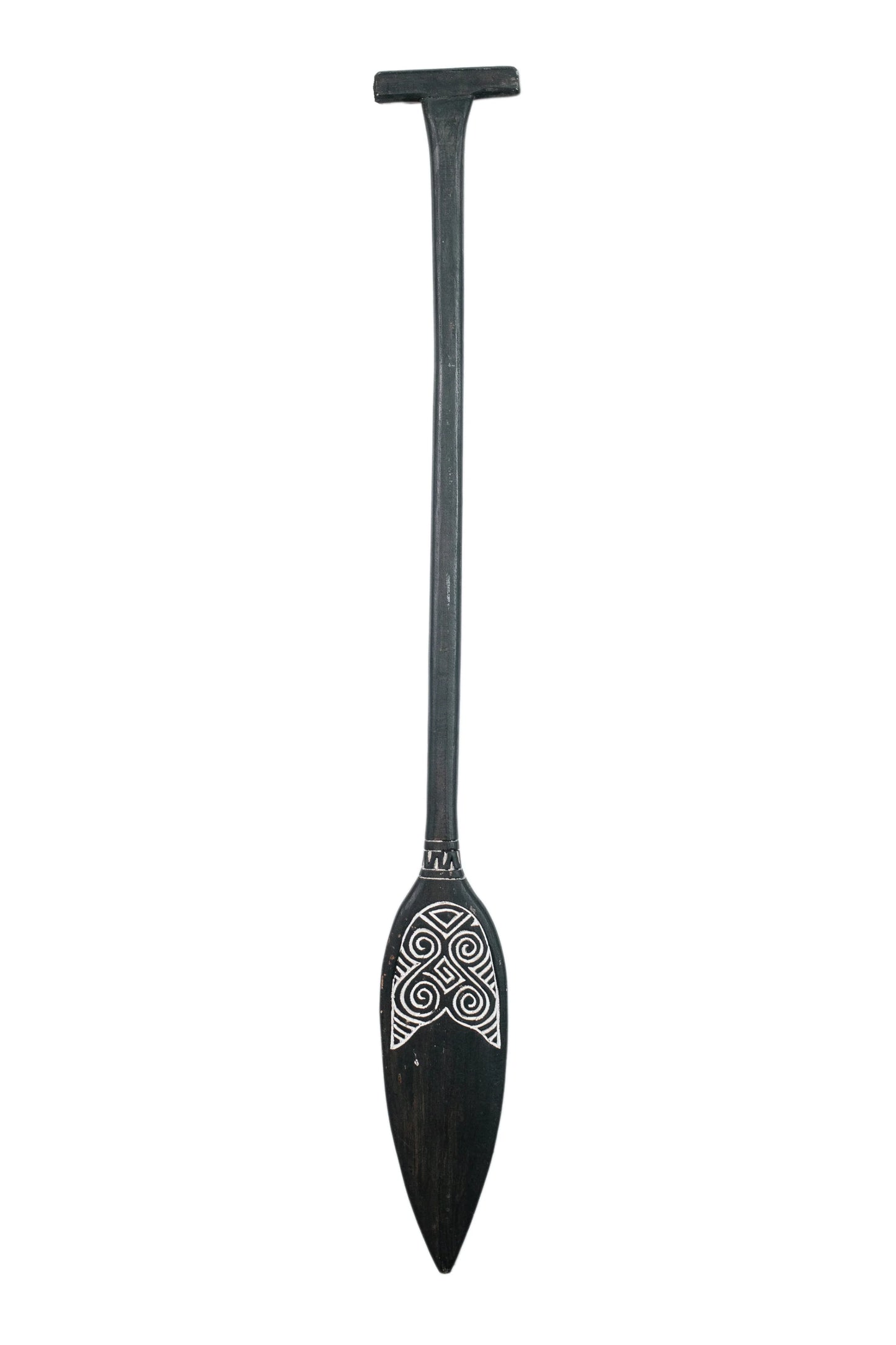 Timor Tribal Handcarved Wooden Oar - Style 12