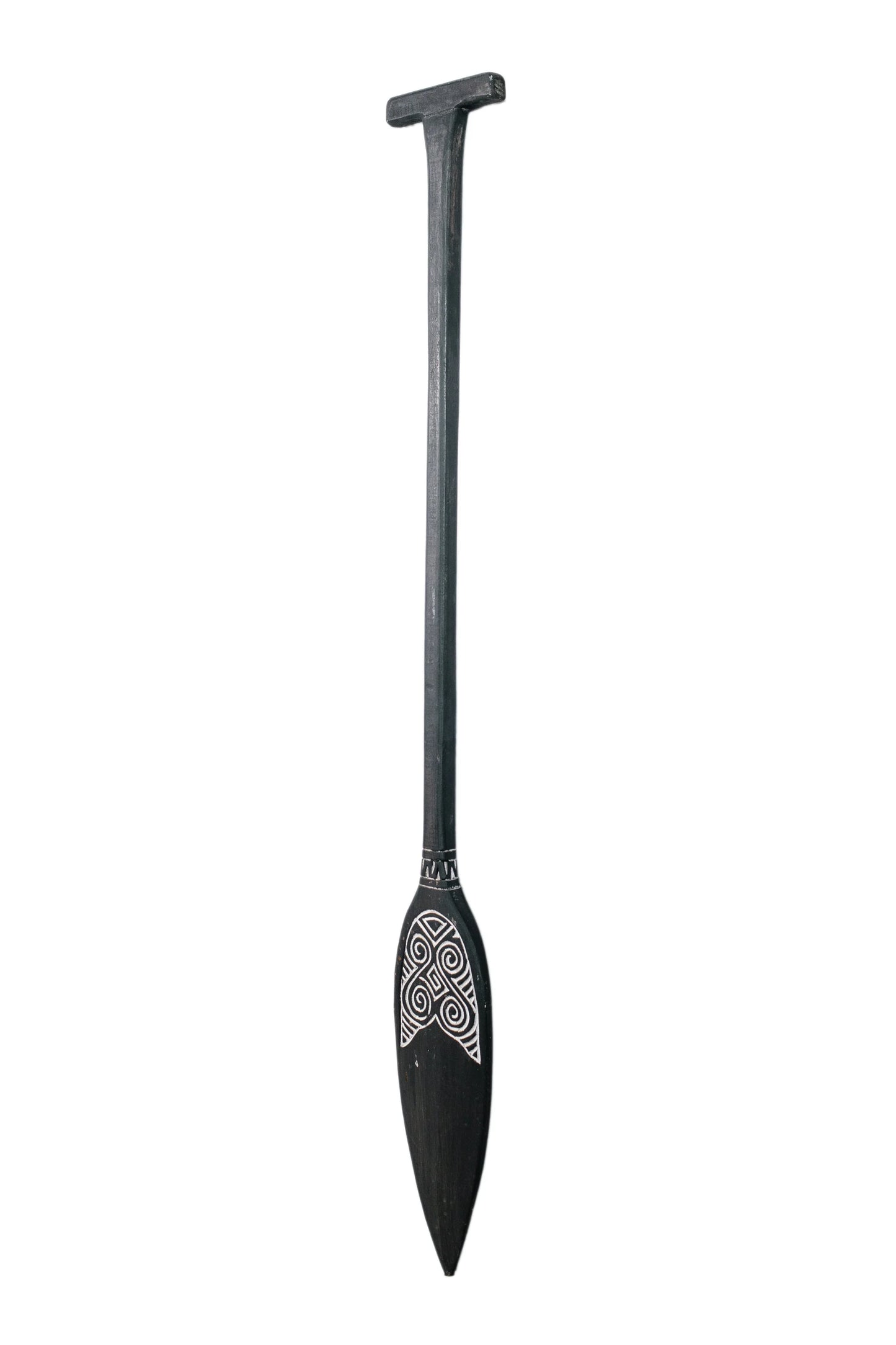 Timor Tribal Handcarved Wooden Oar - Style 12