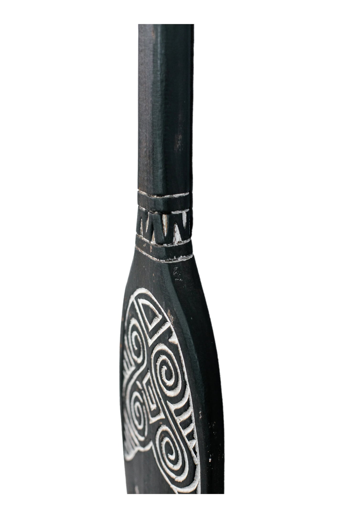 Timor Tribal Handcarved Wooden Oar - Style 12