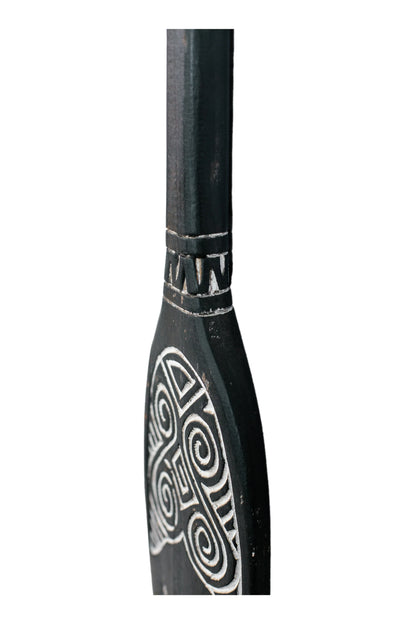 Timor Tribal Handcarved Wooden Oar - Style 12