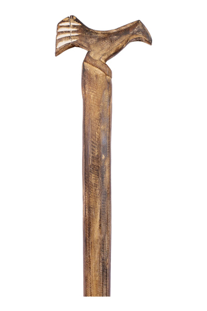 Timor Tribal Handcarved Wooden Oar - Style 13