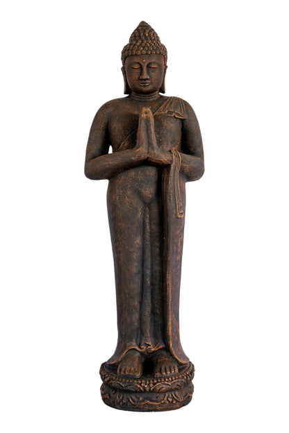 Standing Buddha - Antique Bronze