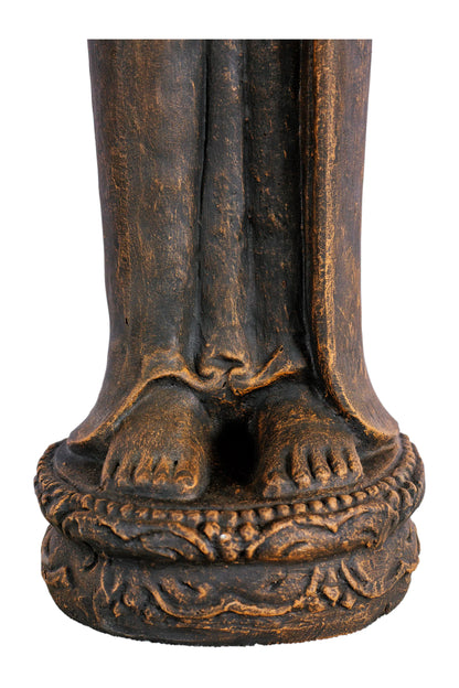 Standing Buddha - Antique Bronze