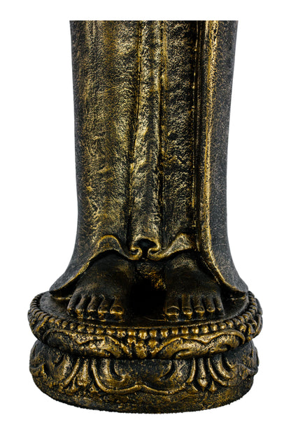Standing Buddha - Antique Gold