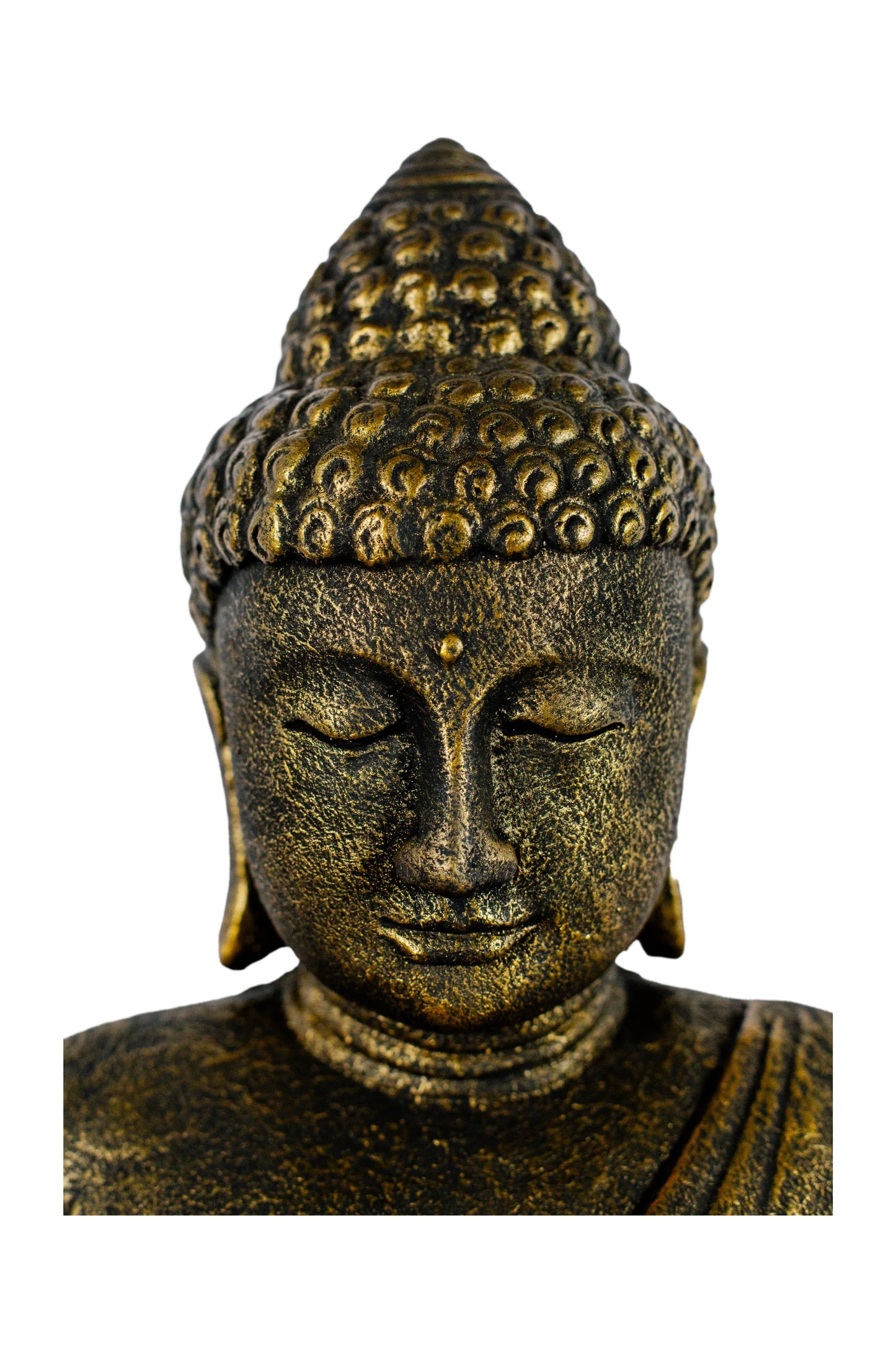 Standing Buddha - Antique Gold