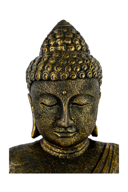 Standing Buddha - Antique Gold
