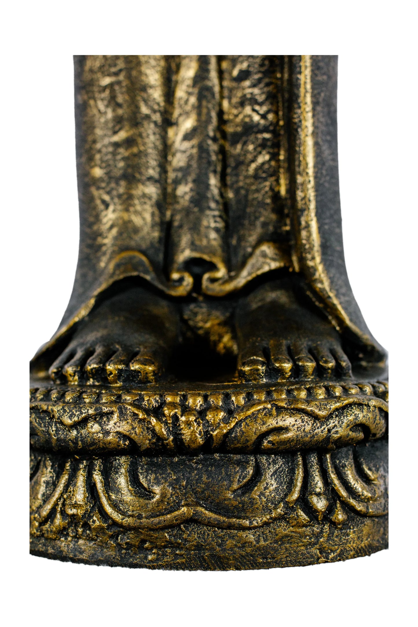 Standing Buddha - Antique Gold