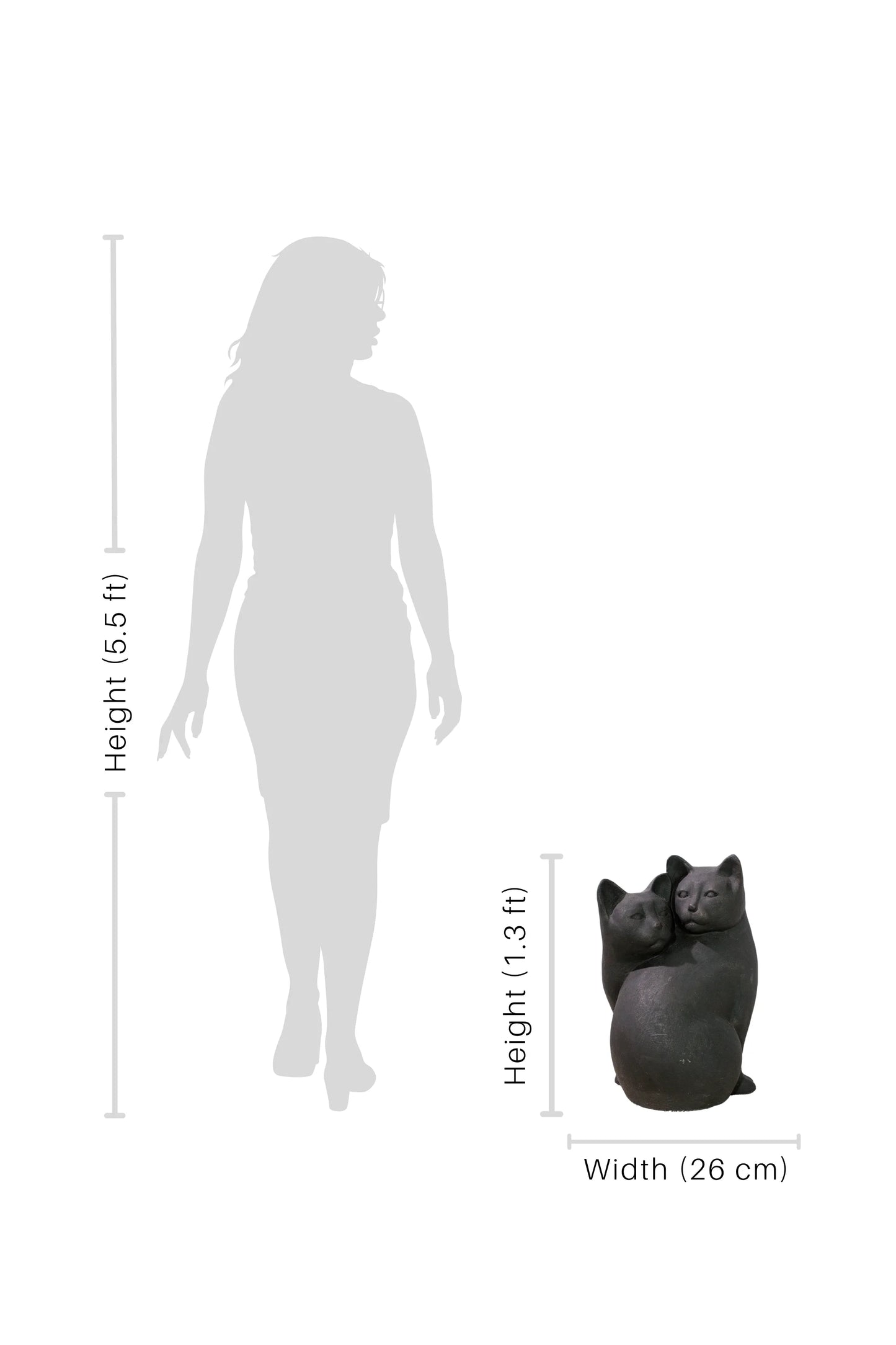 Hugging Cats in Love