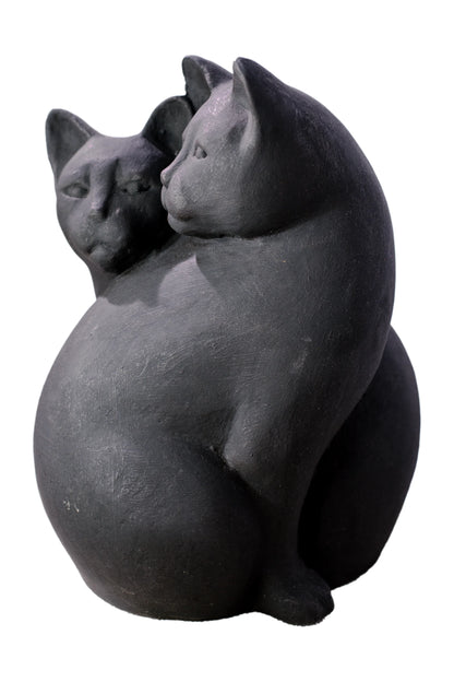 Hugging Cats in Love