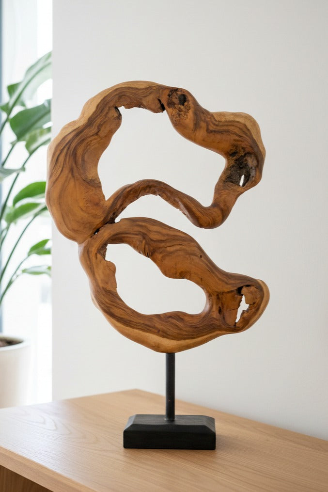 Nature’s Textured Harmony - Style 5 | Wooden Home Decor