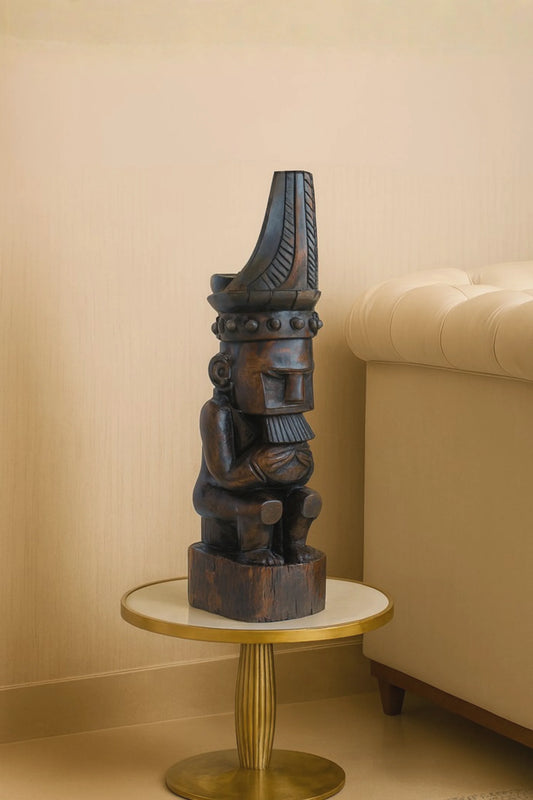 Nias Province Prince & Princess Statue