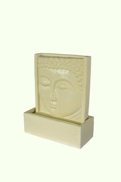 Cascading Waterfall with Buddha Face – Medium