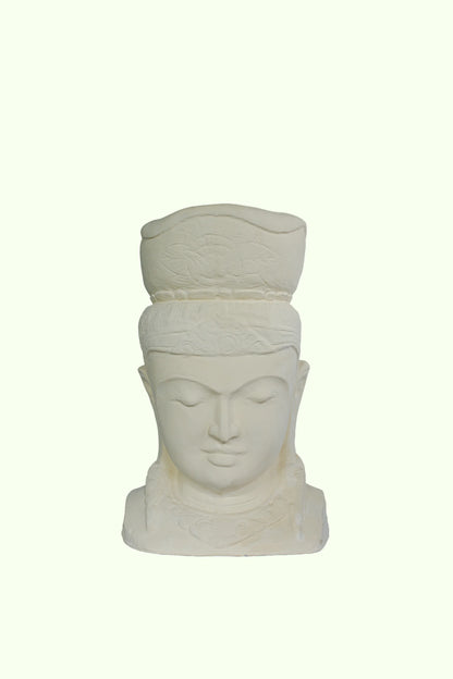 Balinese Lady with Offering Pot on Head