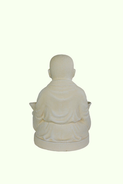 Monk Double Candle Bowl