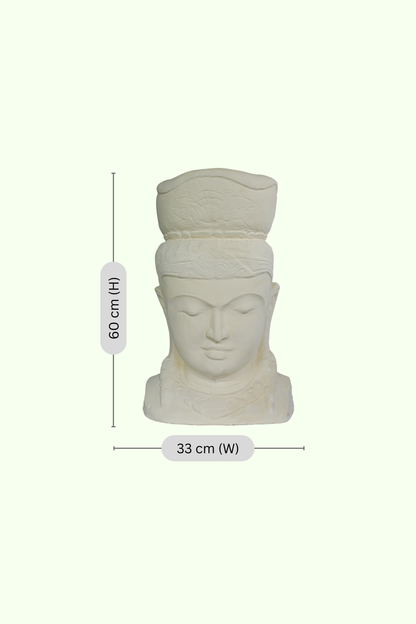 Balinese Lady with Offering Pot on Head