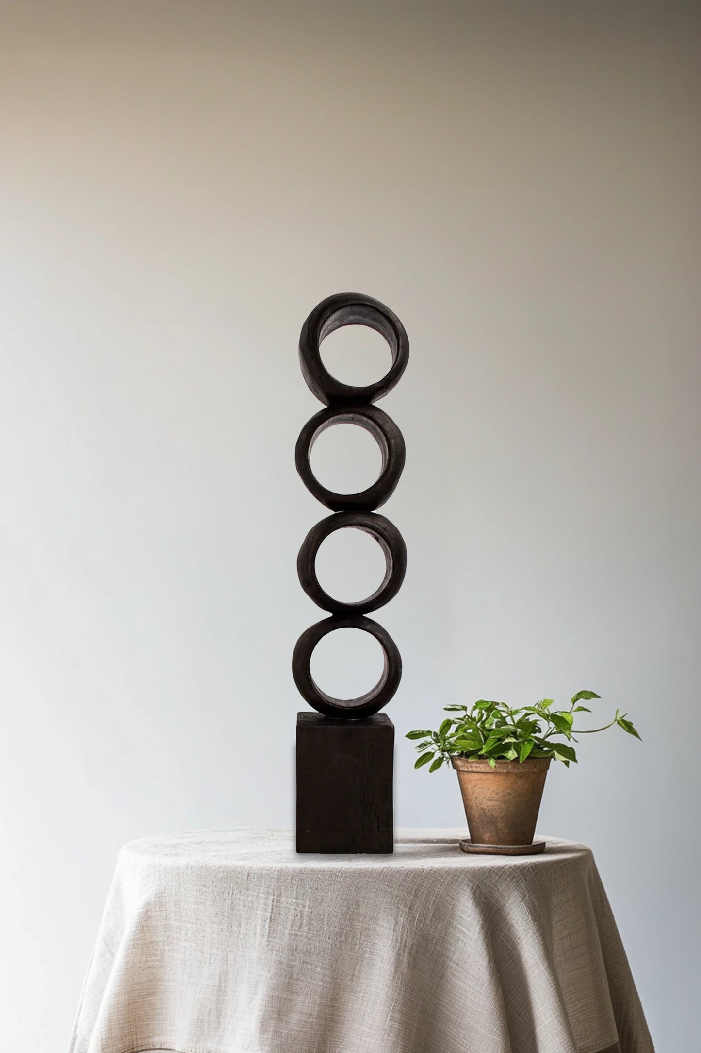 Rings of Positivity Timor Traditional Art Totem - Small
