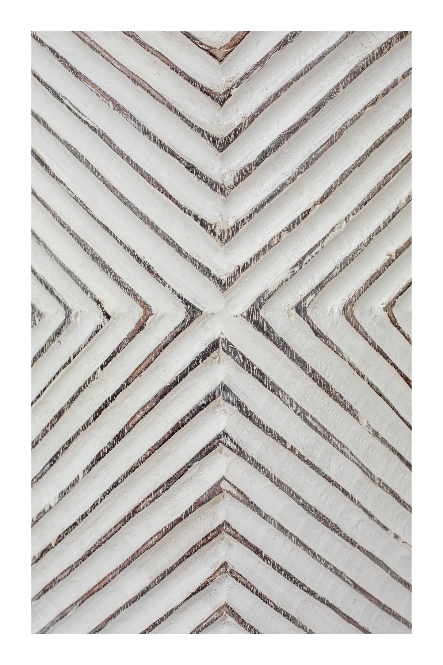 Tribal Hand Carved Surfboard - Style 02