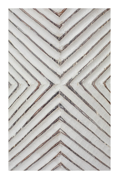 Tribal Hand Carved Surfboard - Style 02