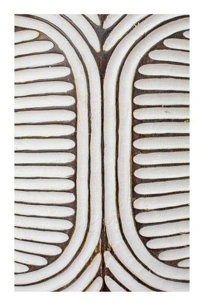 Tribal Hand Carved Surfboard - Style 03