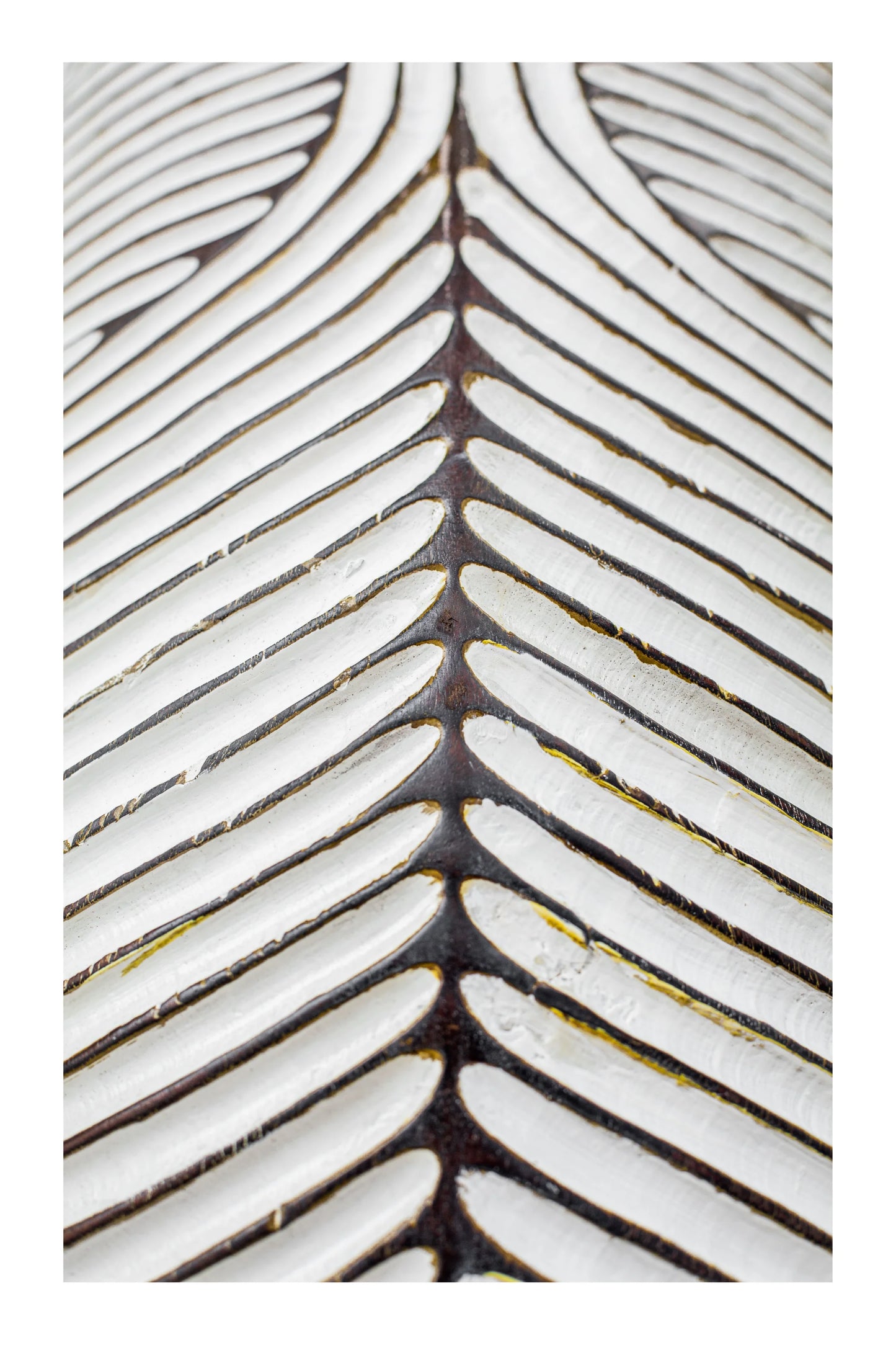 Tribal Hand Carved Surfboard - Style 03