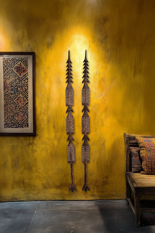 Toraja King’s Antique Wooden Spear