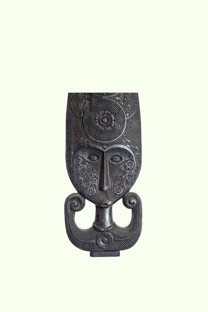 Antique Timor Warrior King Statue