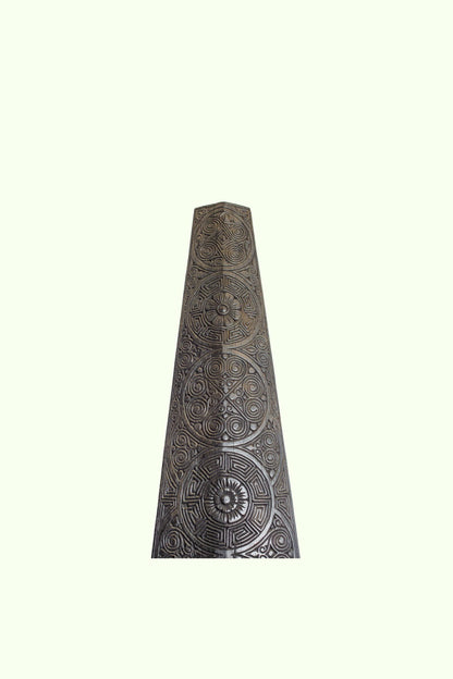 Antique Timor Warrior King Statue