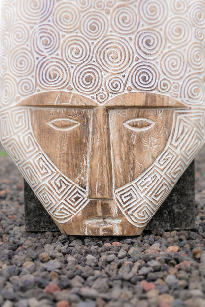 Timor Tribal Hand Carved Commander Mask