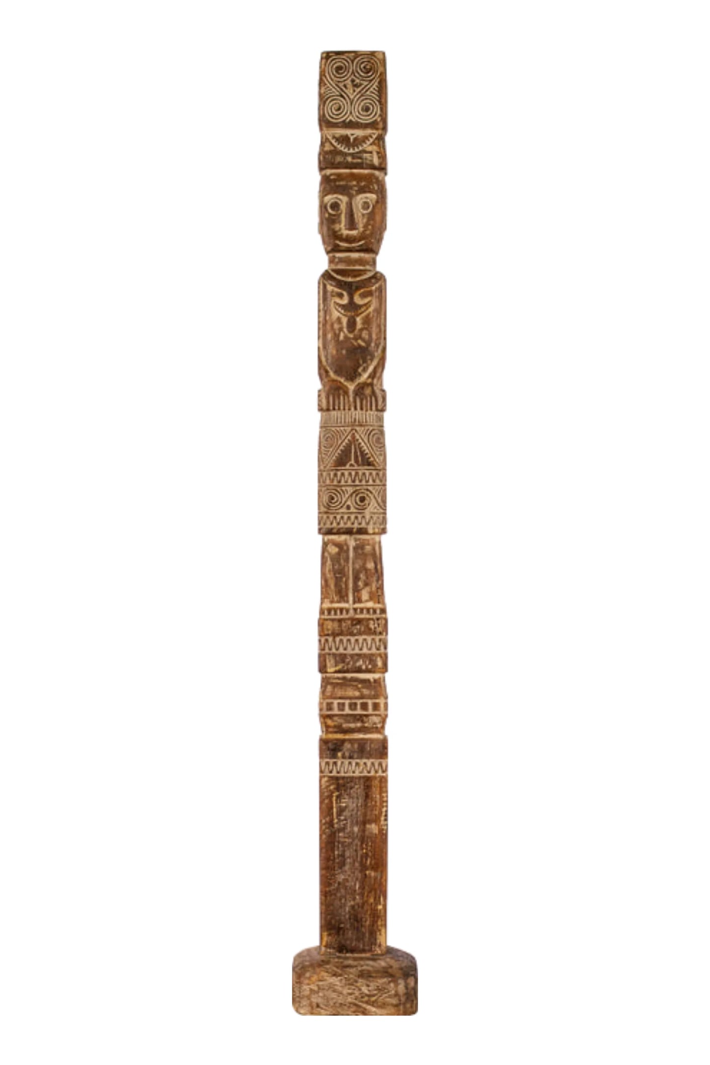 Timor Tribal mini Totem carving - Style 2A