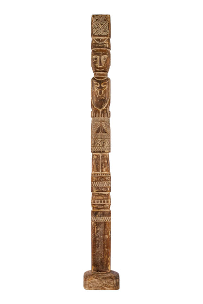 Timor Tribal mini Totem carving - Style 2A