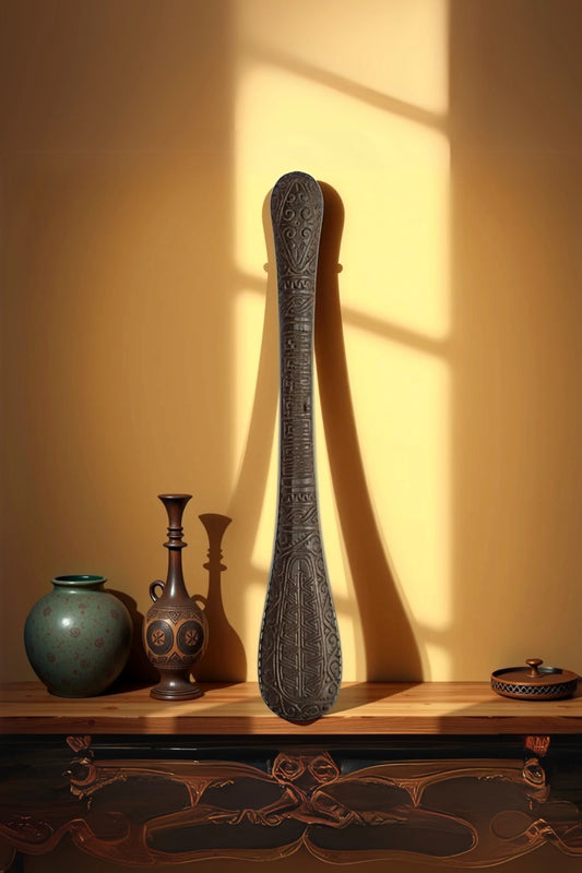 Timor Tribal Hand Carved Antique Club – Style 2
