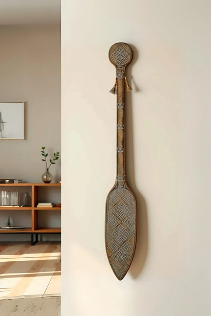 Timor Tribal Hand Carved Antique Oar - Style 1