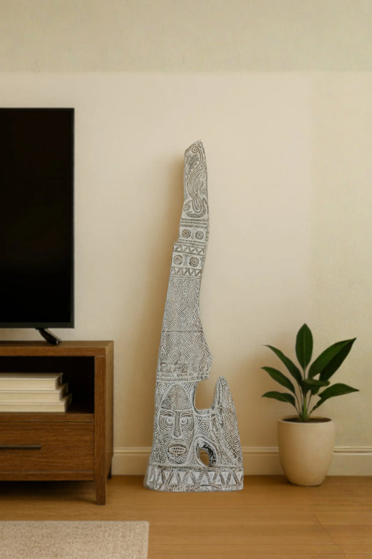 Tribal Madurese Carved Panel – Style 01