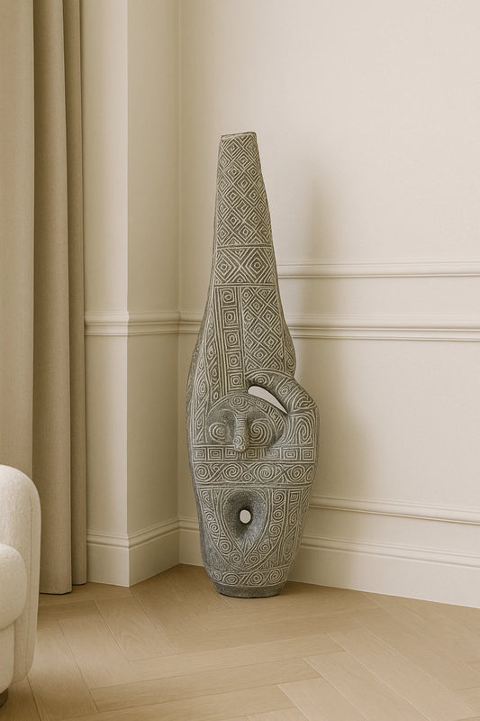 Tribal Madurese Carved Panel – Style 02