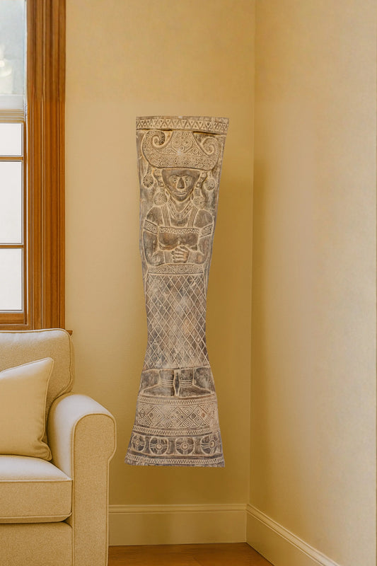 Tribal Madurese Carved Panel – Style 04