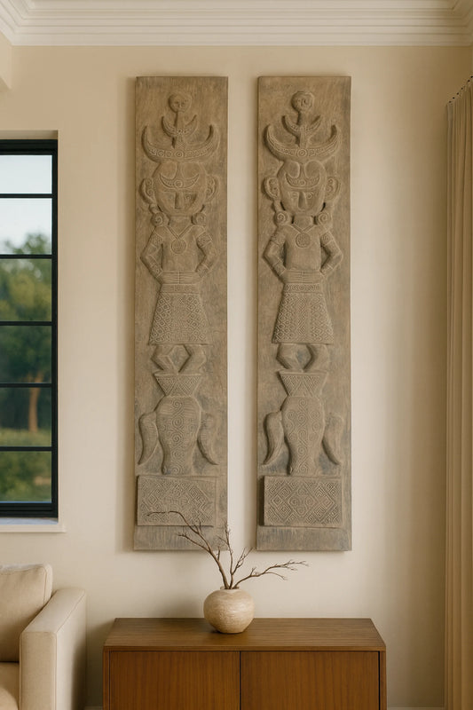 Tribal Madurese Carved Panel – Style 05
