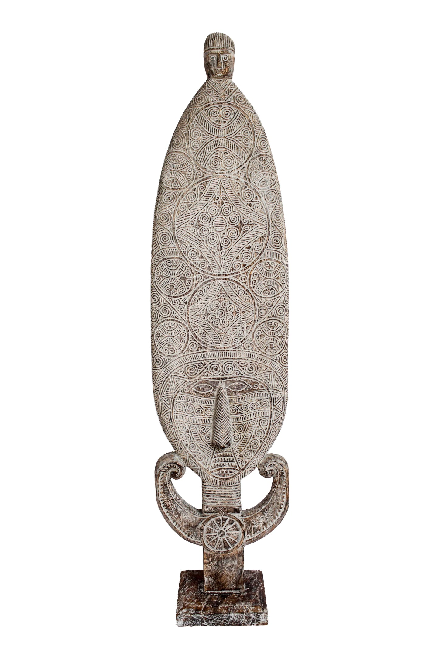 Timor Warlord Hand Carved Statue