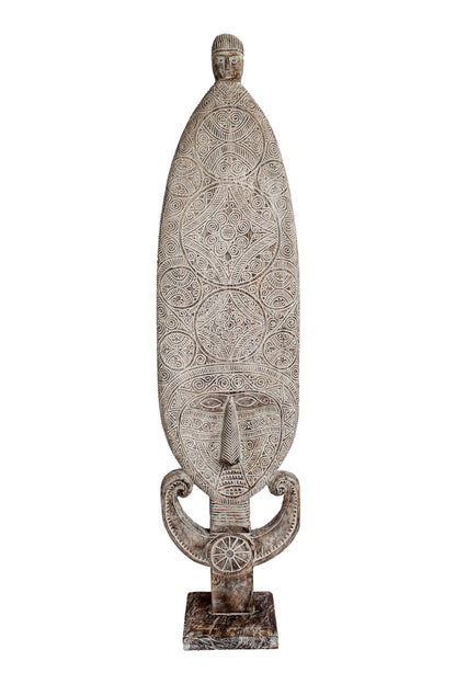 Timor Warlord Hand Carved Statue