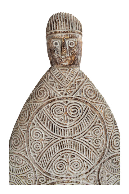 Timor Warlord Hand Carved Statue