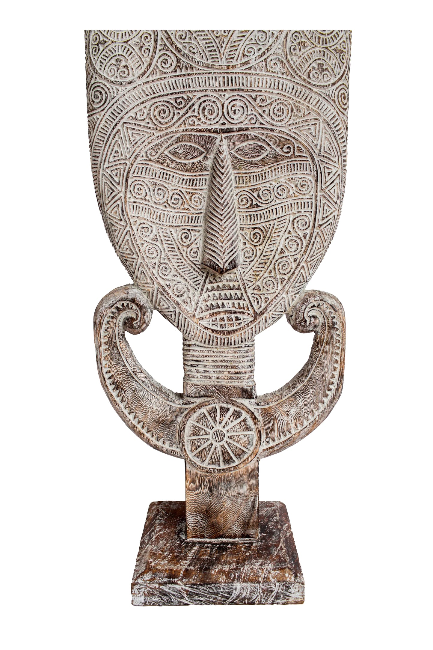 Timor Warlord Hand Carved Statue