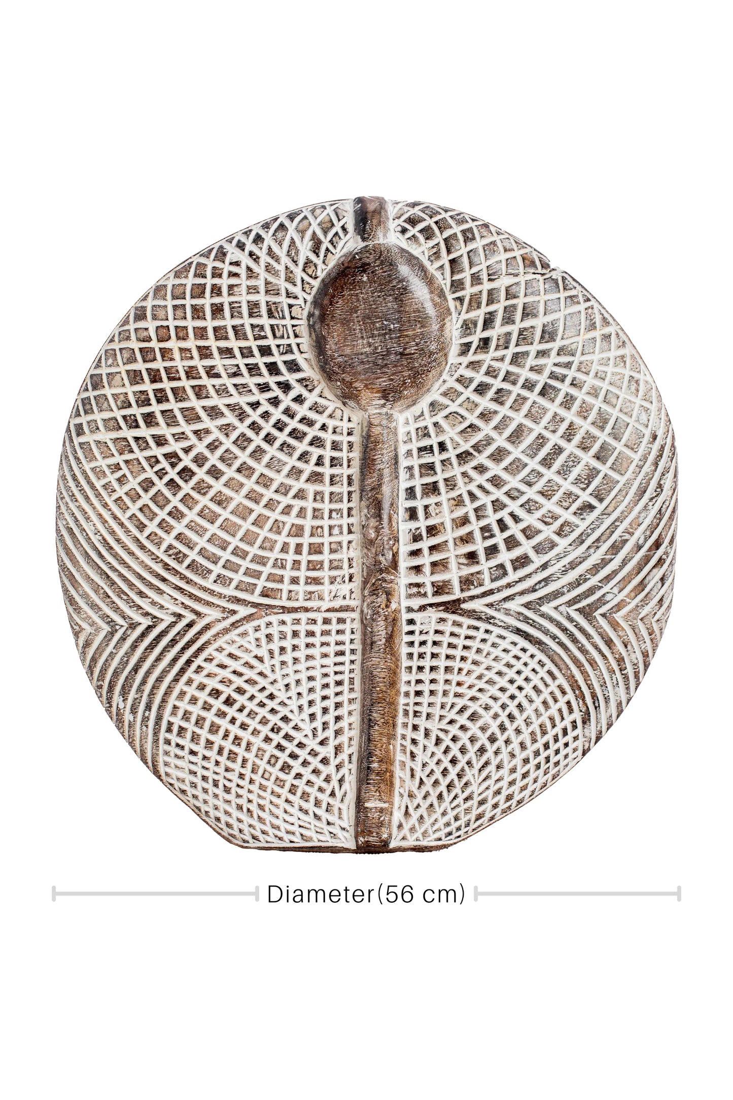 Timor King's Royal Symbol - Natural Wood - Style 05