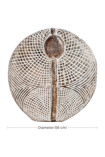 Timor King's Royal Symbol - Natural Wood - Style 05