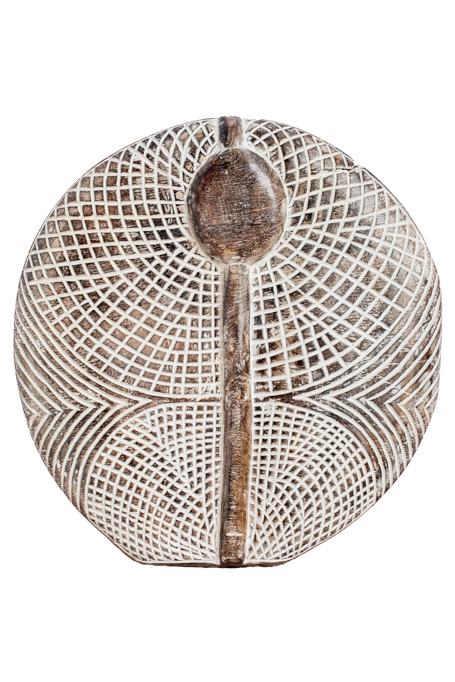 Timor King's Royal Symbol - Natural Wood - Style 05