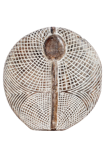 Timor King's Royal Symbol - Natural Wood - Style 05