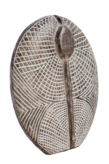 Timor King's Royal Symbol - Natural Wood - Style 05