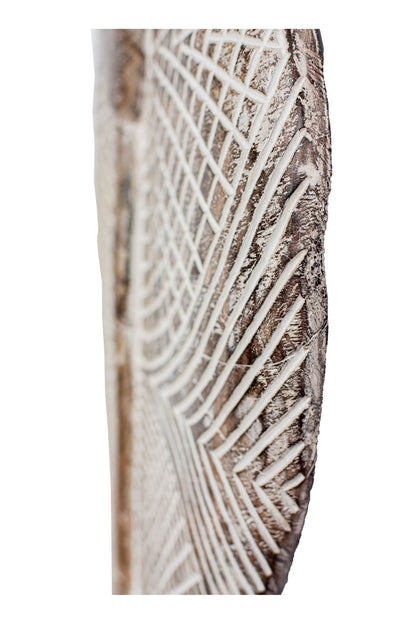 Timor King's Royal Symbol - Natural Wood - Style 05